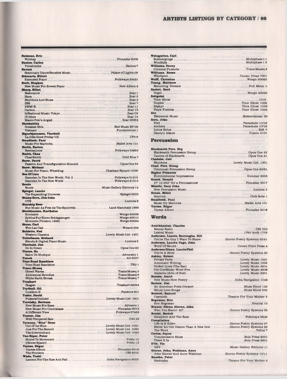 1986 New Music Distributor Page 093