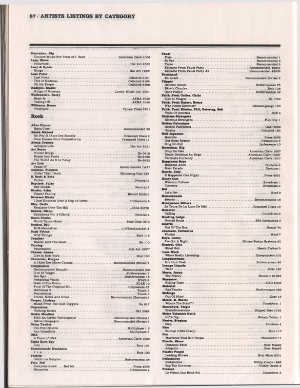 1986 New Music Distributor Page 094