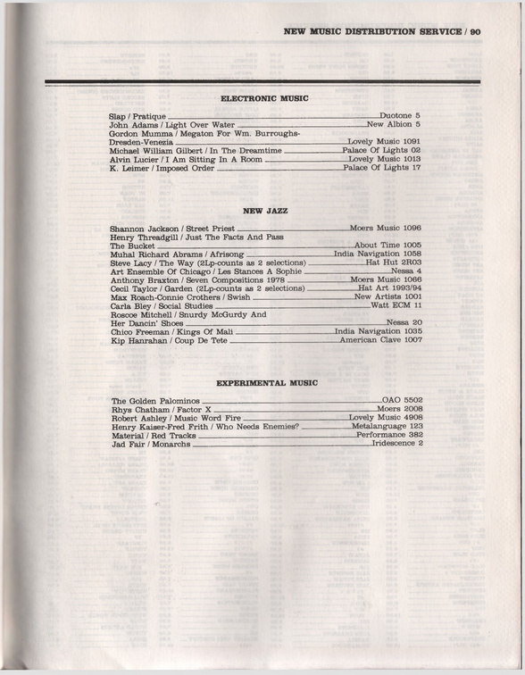 1986 New Music Distributor Page 097