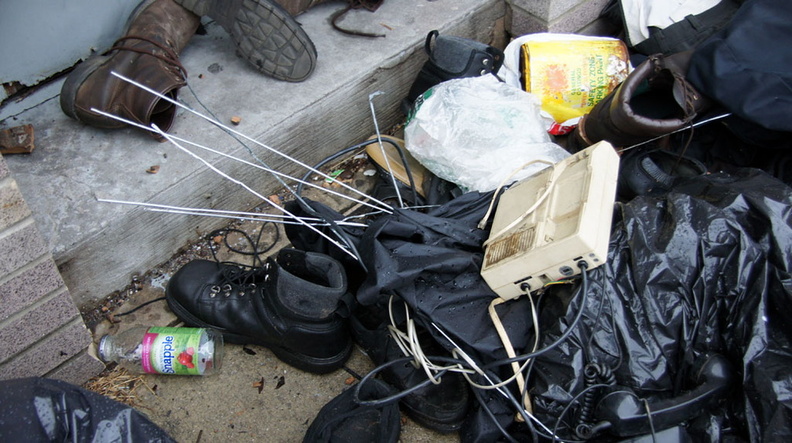 Discarded Umbrella Carcasses, NYC