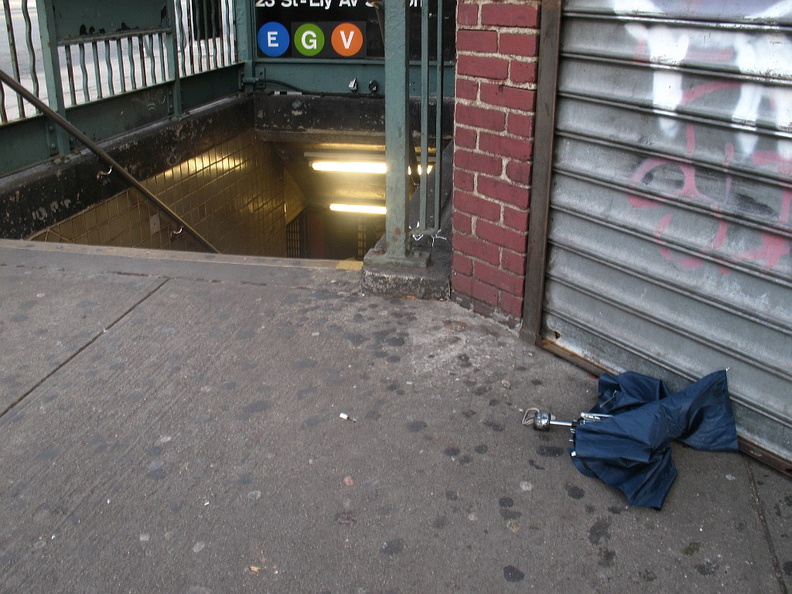 Discarded Umbrella Carcasses, NYC