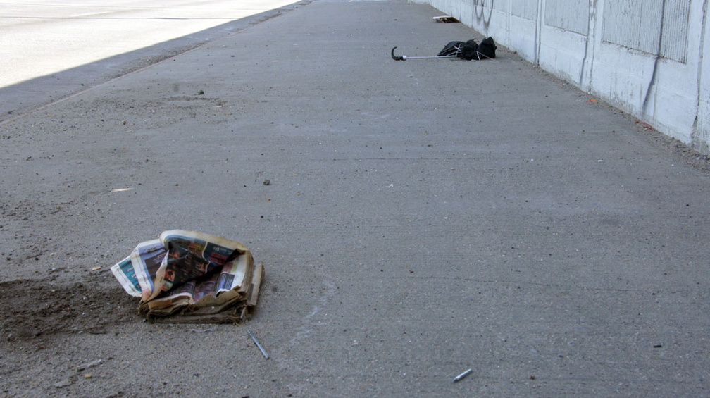 Discarded Umbrella Carcasses, NYC