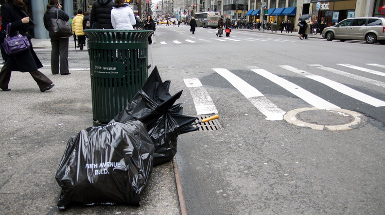 Discarded Umbrella Carcasses, NYC