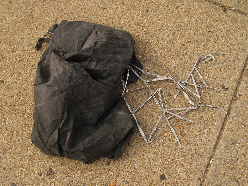 Discarded Umbrella Carcasses, NYC