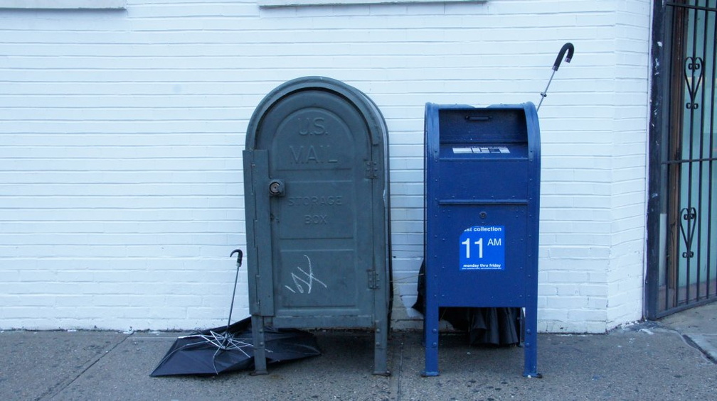 Discarded Umbrella Carcasses, NYC