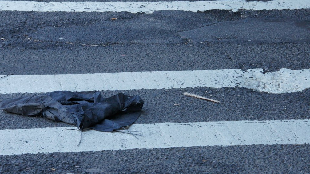 Discarded Umbrella Carcasses, NYC