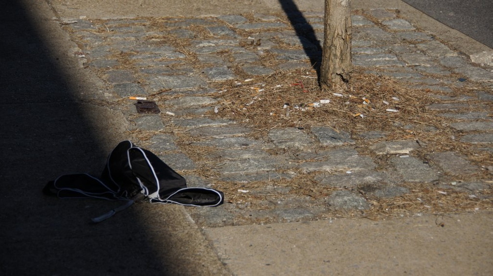 Discarded Umbrella Carcasses, NYC