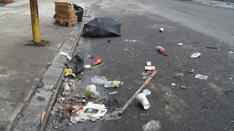 Discarded Umbrella Carcasses, NYC