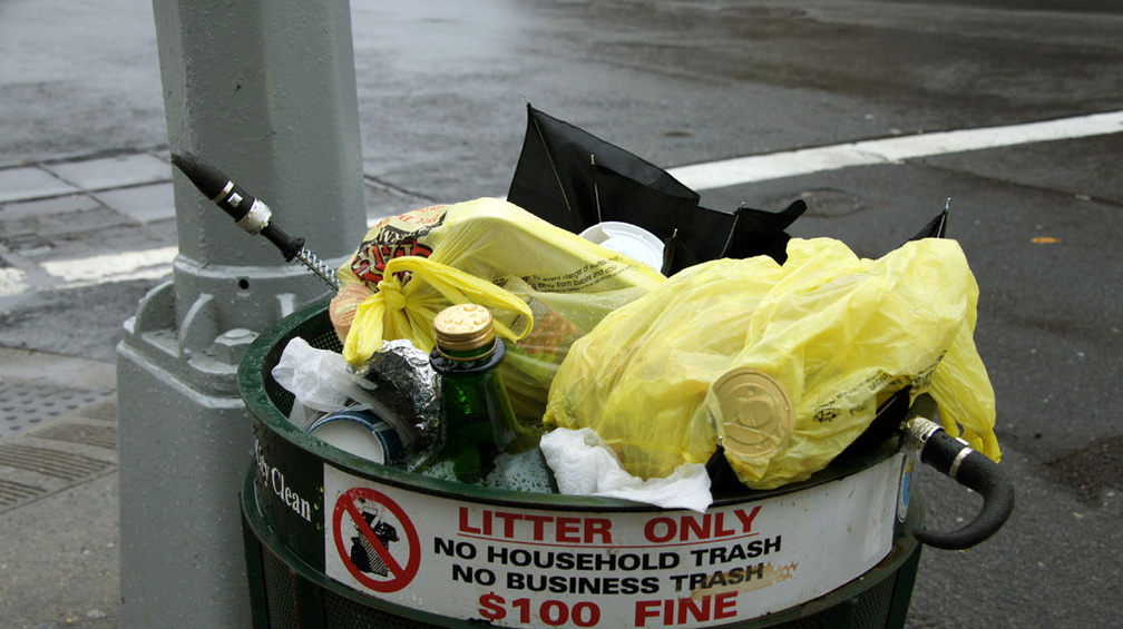 Discarded Umbrella Carcasses, NYC