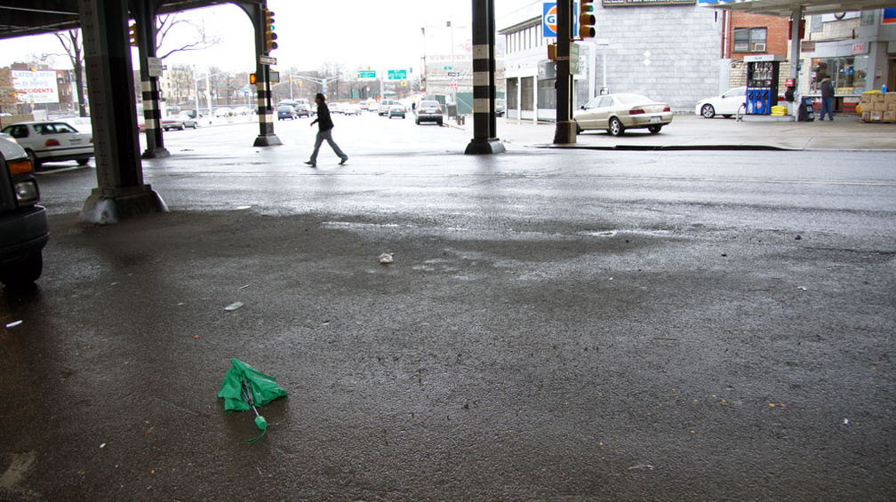 Discarded Umbrella Carcasses, NYC