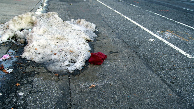 Discarded Umbrella Carcasses, NYC