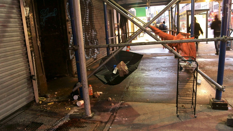 Discarded Umbrella Carcasses, NYC