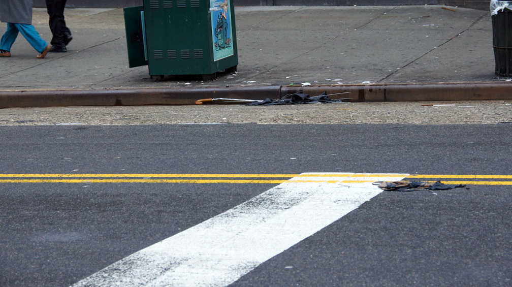 Discarded Umbrella Carcasses, NYC