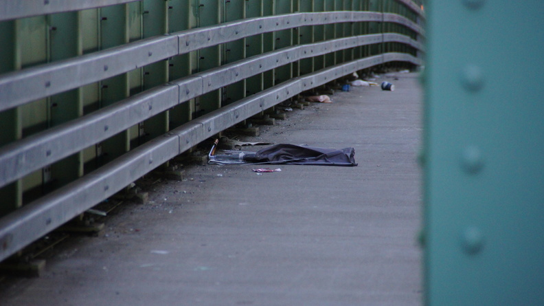 Discarded Umbrella Carcasses, NYC