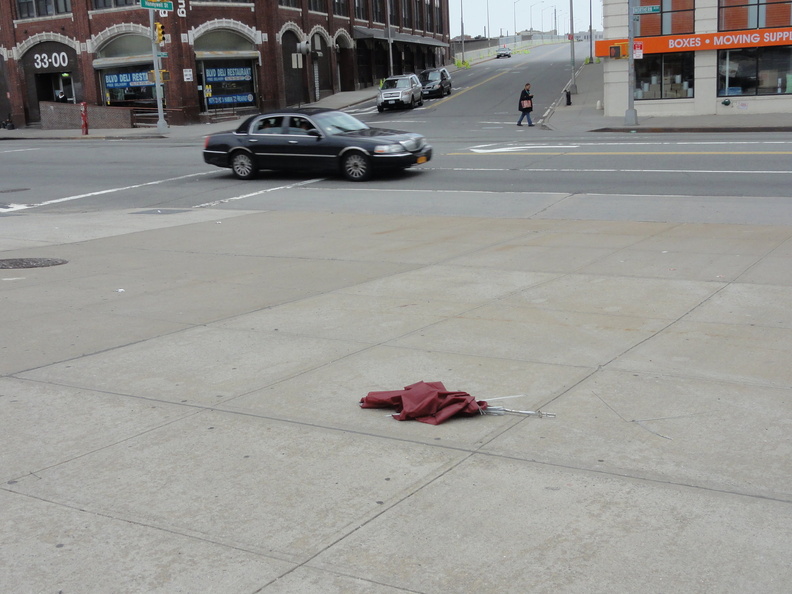 Discarded Umbrella Carcasses, NYC