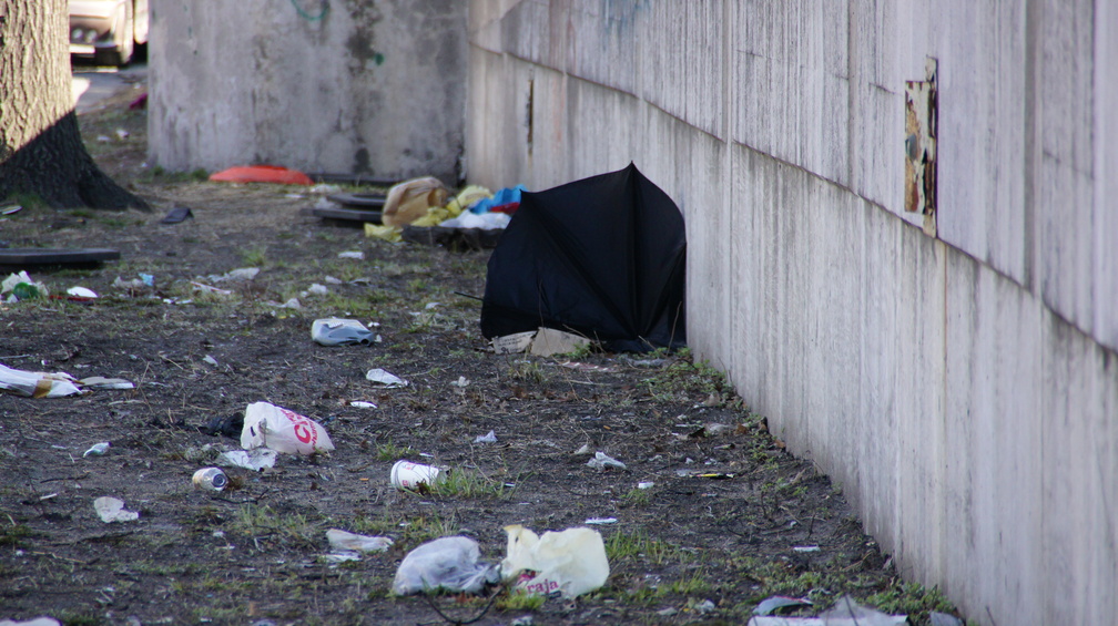 Discarded Umbrella Carcasses, NYC