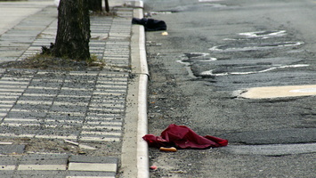 Discarded Umbrella Carcasses, NYC