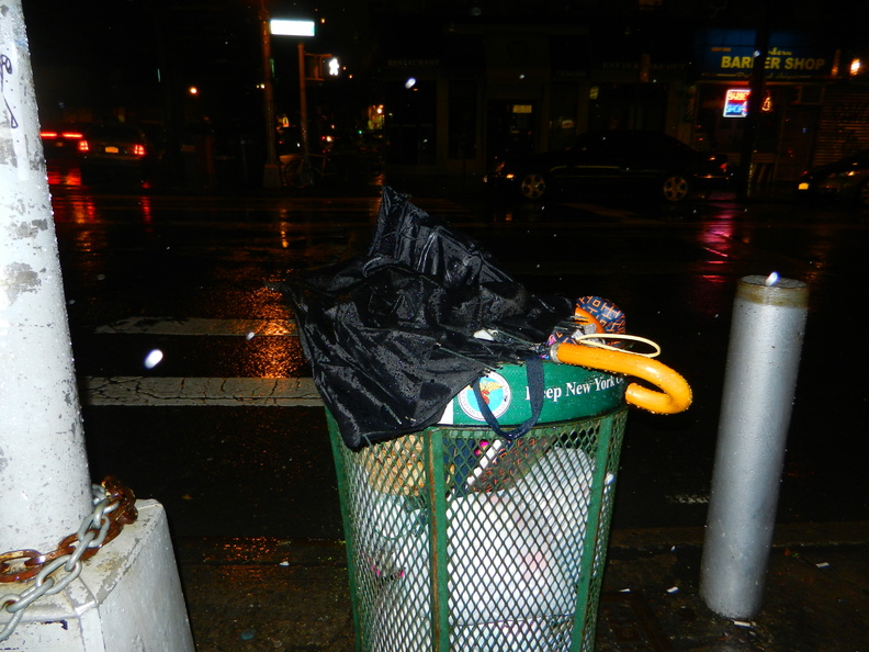 Discarded Umbrella Carcasses, NYC