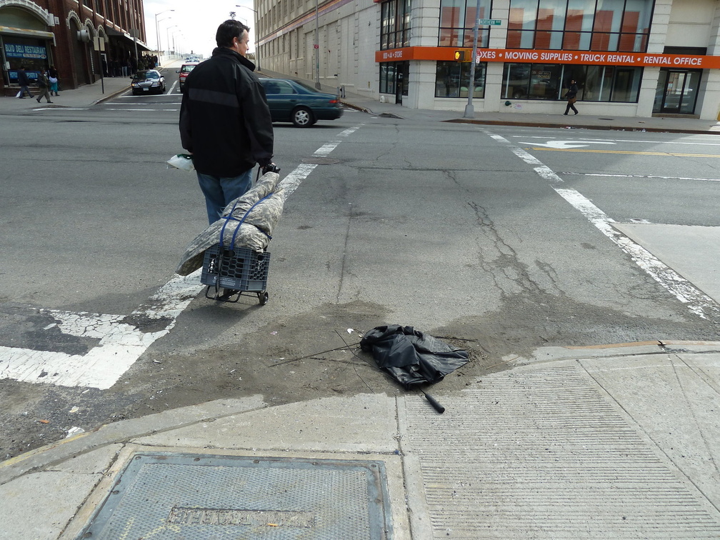 Discarded Umbrella Carcasses, NYC