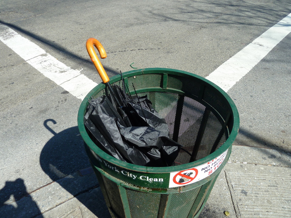 Discarded Umbrella Carcasses, NYC