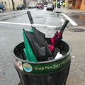 Discarded Umbrella Carcasses, NYC