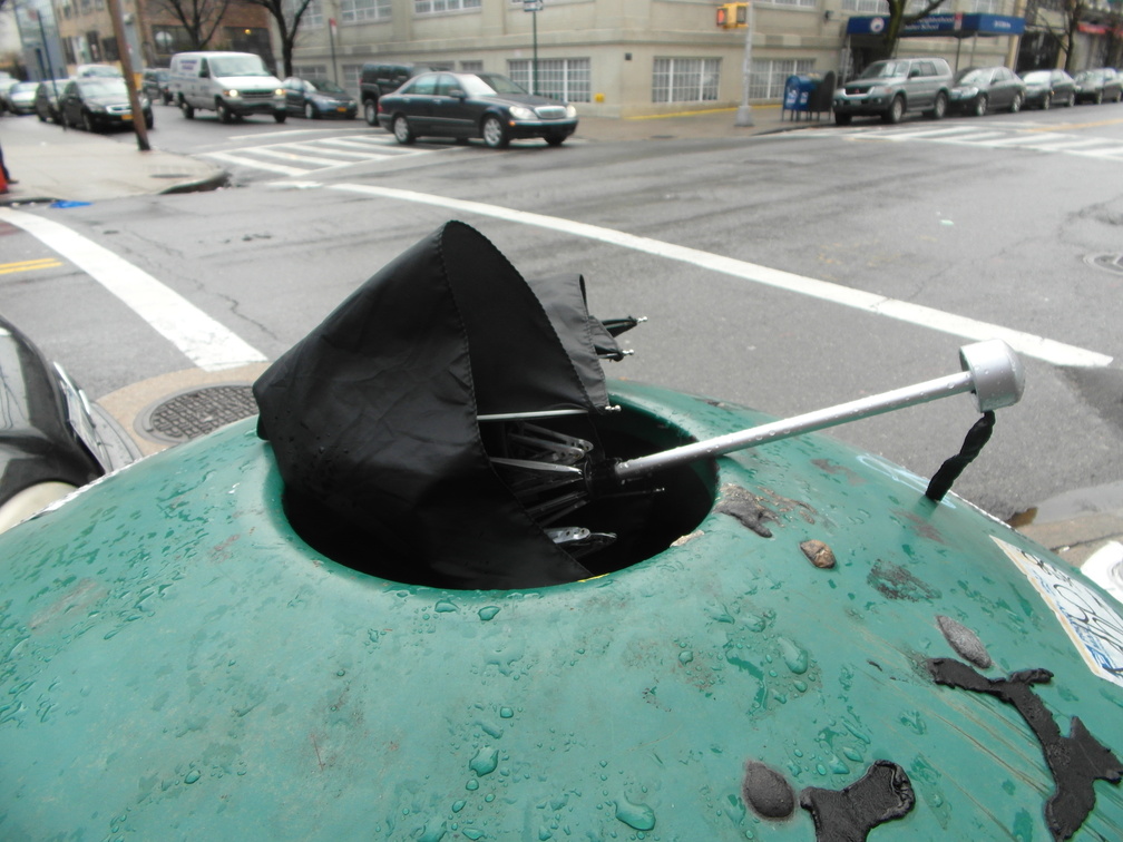 Discarded Umbrella Carcasses, NYC