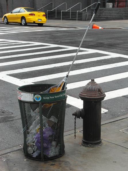 Discarded Umbrella Carcasses, NYC