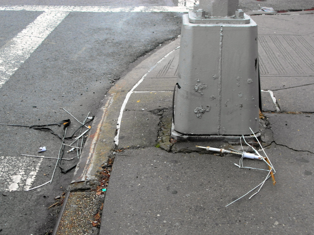 Discarded Umbrella Carcasses, NYC