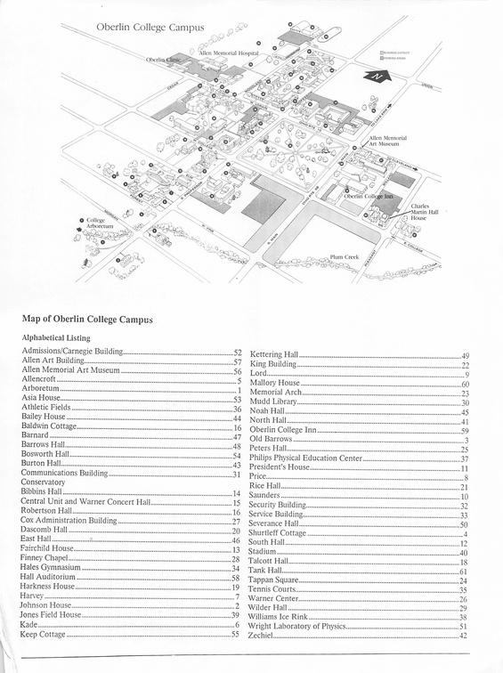 Oberlin College Course Catalog 1987 278