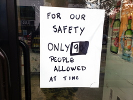 Corona Closure Signs, NYC, March and April, 2020