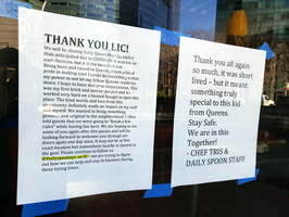 Corona Closure Signs, NYC, March and April, 2020