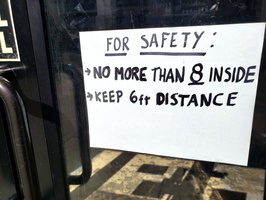 Corona Closure Signs, NYC, March and April, 2020