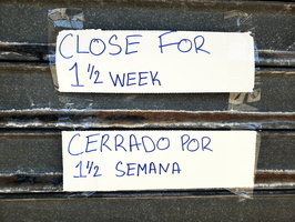 Corona Closure Signs, NYC, March and April, 2020