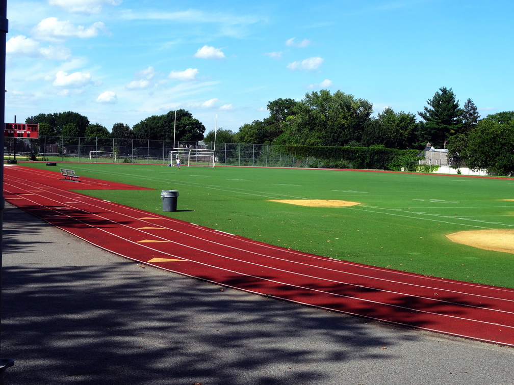 Memorial Field. Flushing, Queens. August, 2016.