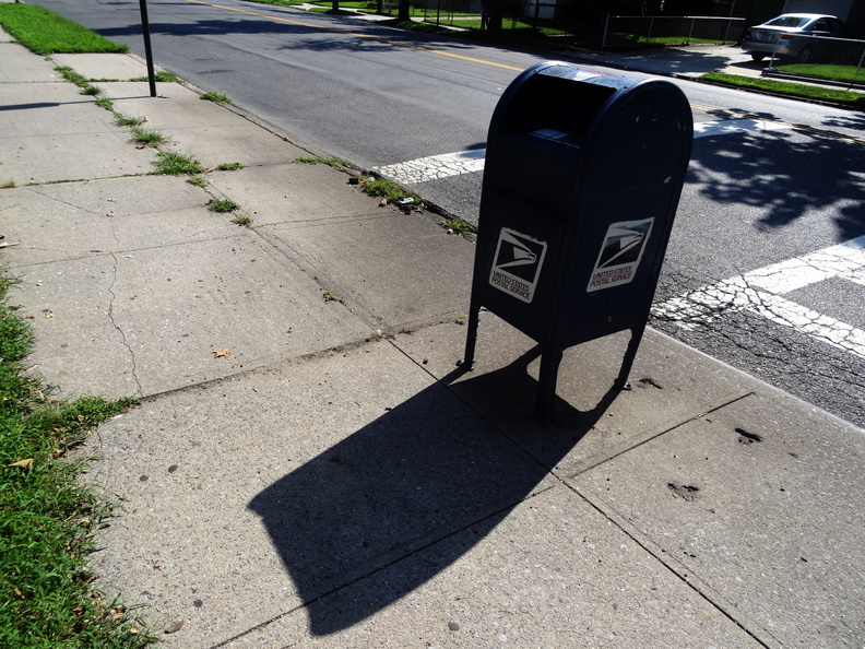 USPS Mailbox. Flushing, Queens. August, 2016.