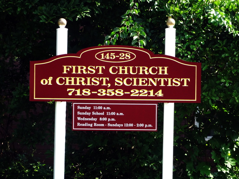 First Church of Christ, Scientist.  Flushing, Queens. August, 2016.