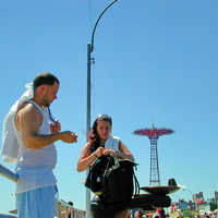 Coney Island, Brooklyn. August 6, 2002