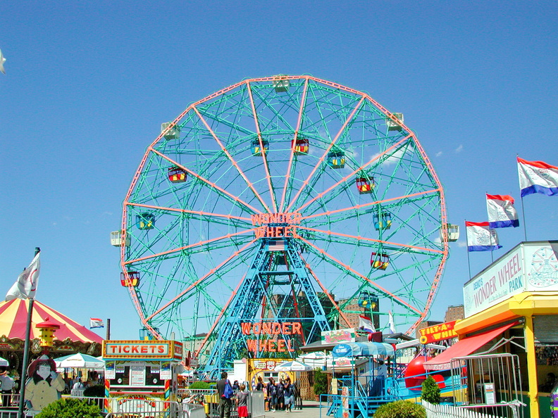 Coney Island, Brooklyn. August 6, 2002.