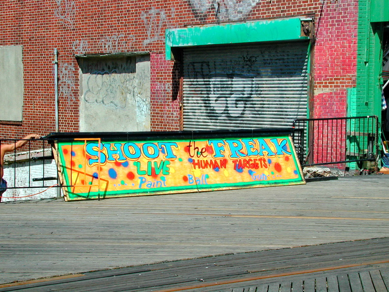 Coney Island, Brooklyn. August 6, 2002.