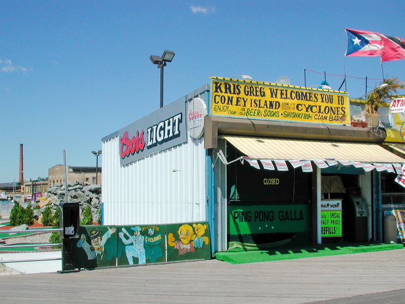 Coney Island, Brooklyn. August 6, 2002.