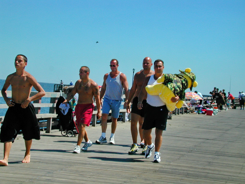 Coney Island, Brooklyn. August 6, 2002.