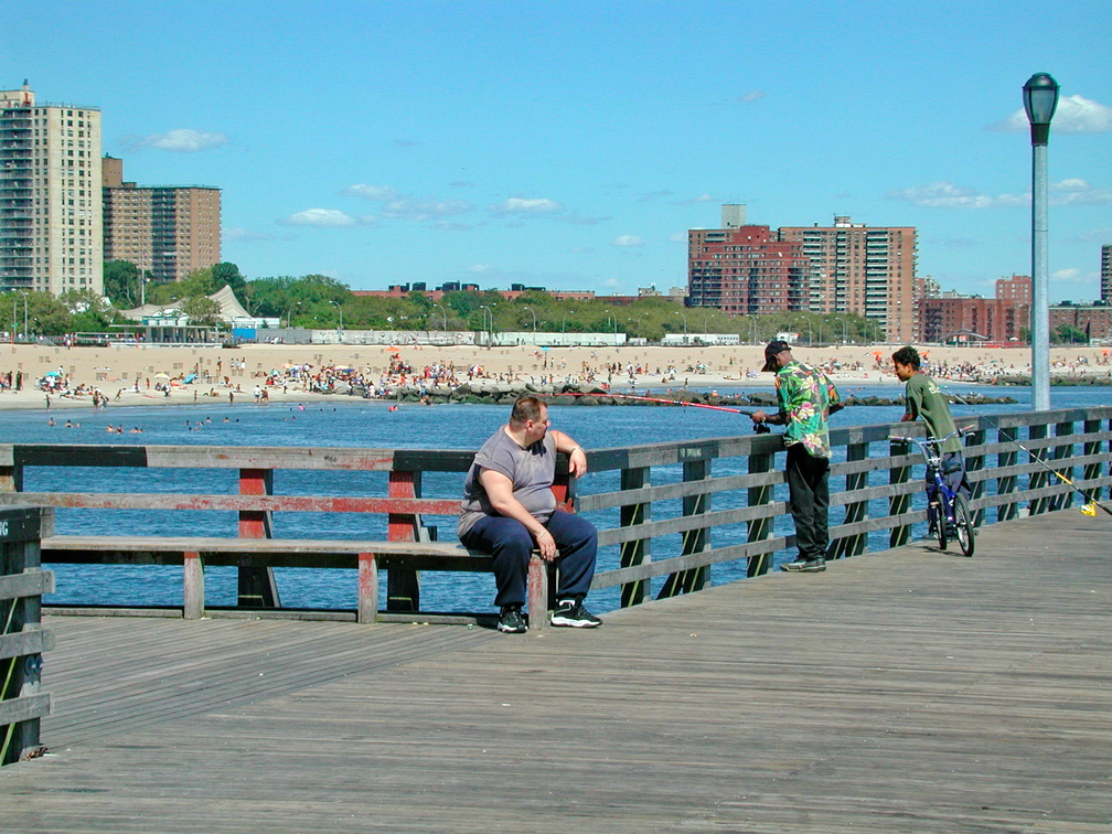 Coney Island, Brooklyn. August 6, 2002.