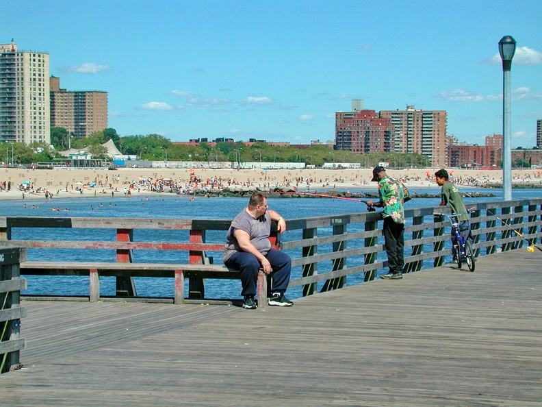 Coney Island, Brooklyn. August 6, 2002.