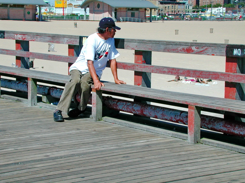 Coney Island, Brooklyn. August 6, 2002.