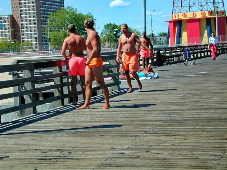 Coney Island, Brooklyn. August 6, 2002.