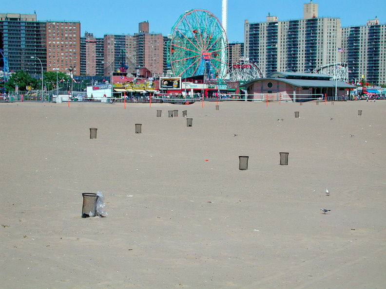 Coney Island, Brooklyn. August 6, 2002.