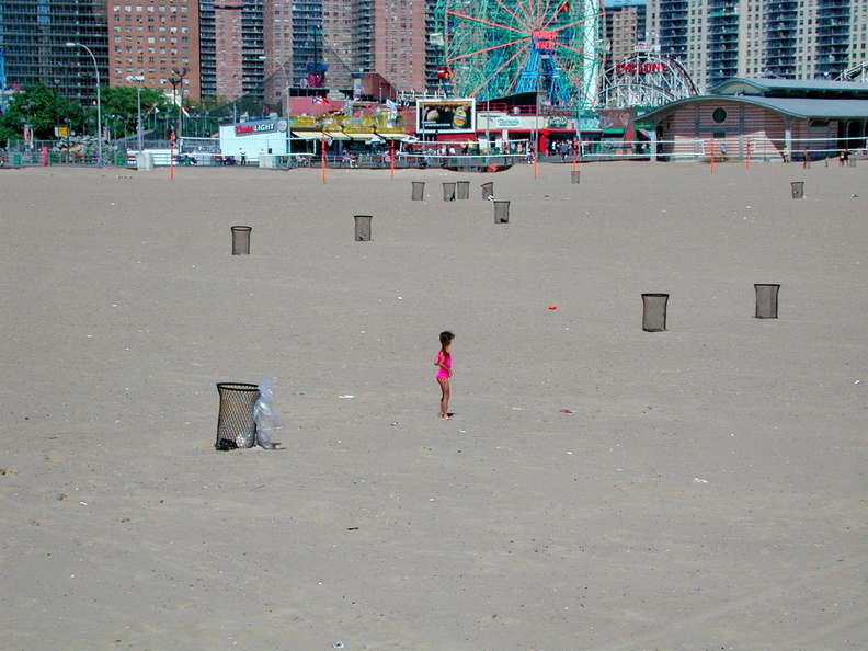 Coney Island, Brooklyn. August 6, 2002.