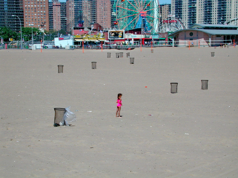 Coney Island, Brooklyn. August 6, 2002.