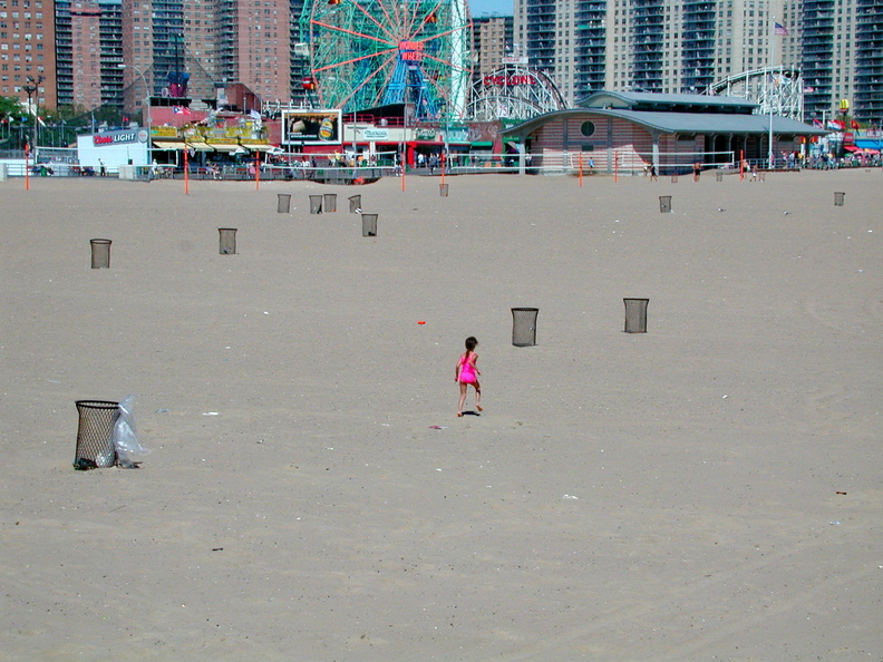 Coney Island, Brooklyn. August 6, 2002.