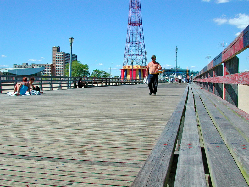 Coney Island, Brooklyn. August 6, 2002.